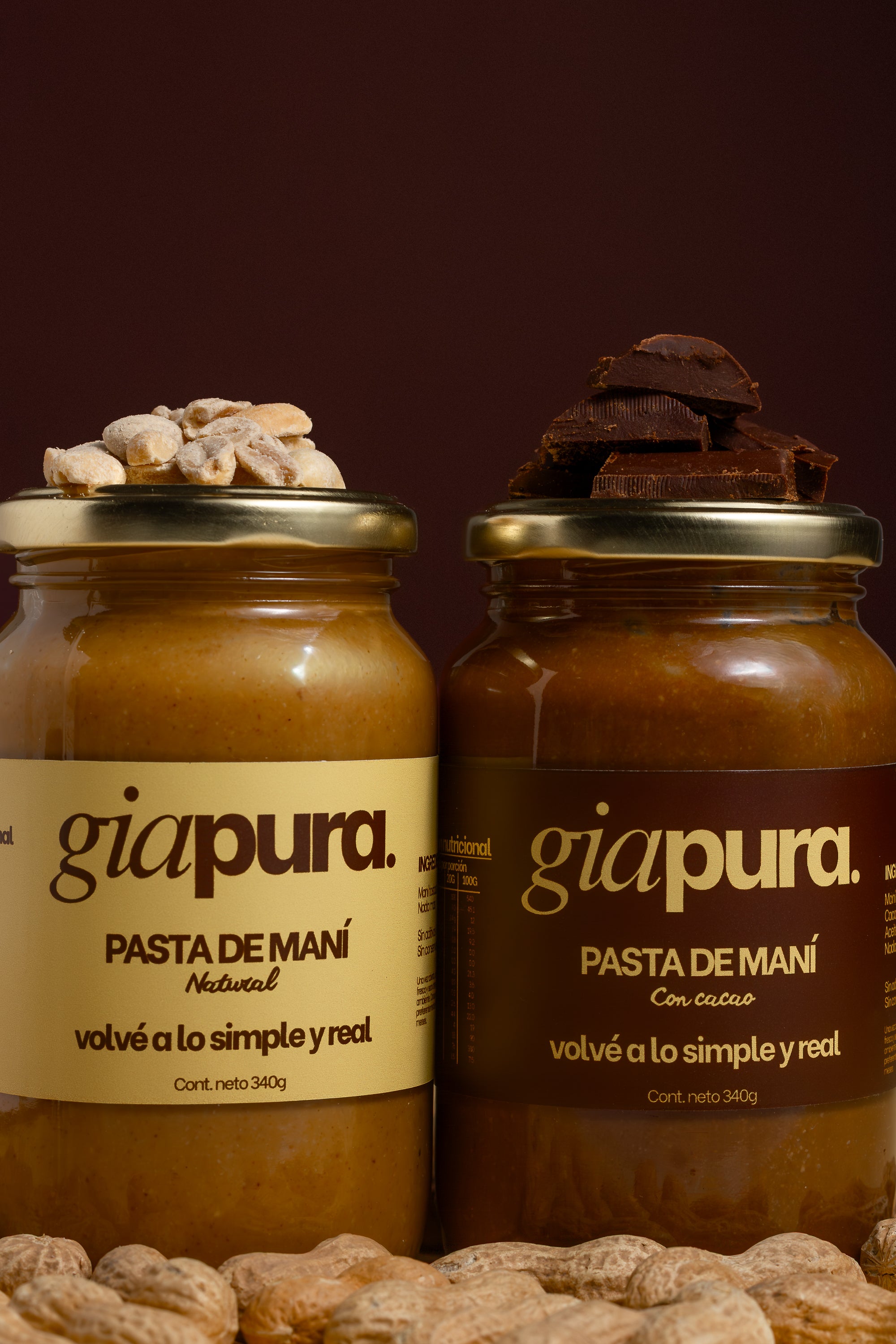 Pack Fundador 1 Natural + 1 con Cacao